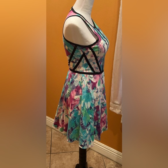 Parker by Nordstrom | Women’s Vibrant A-Line Dress Small - Picture 2 of 7